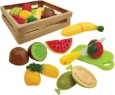 fruitmand met fruit 23 cm 8-delig