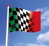Finish Race/ Italiaanse geblokte vlag - 150 x 100 cm - Grand Prix Italië – Formula 1