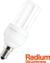 RADIUM (OSRAM) Ralux Efficient Spaarlamp Stick - 8W E14 Warm Wit 2700K | Vervangt 40W