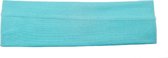 Haarband Basic Aqua Blauw 5cm