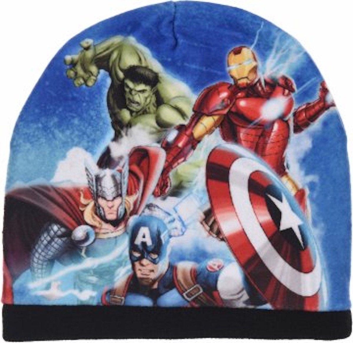 Winterse muts van Marvel Avengers - donkerblauw - 52