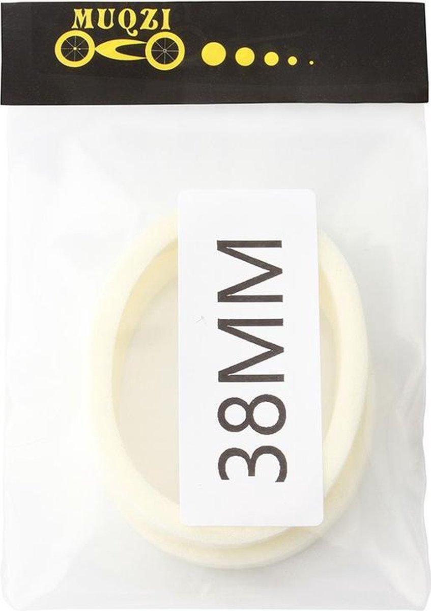 MUQZI Voorvork spons ringen / Foam rings geschikt voor Rockshox en FOX - Set van 2 - 38MM