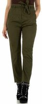 broek khaki met koord M/38