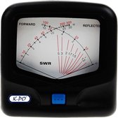 K-PO SX-20 Luxe SWR/PWR meter - 1.8-200 MHz - CB radio