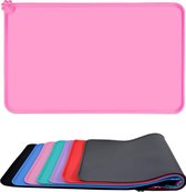 Voermat Siliconen Hond Kat Placemat Voor Voerbak Antislip Waterafstotend Roze