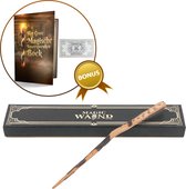 Toverstaf - Geschikt voor Scorpius Malfidus / Malfoy kostuum - Magic Wand - Met Treinkaartje - Inclusief Toverspreuken E-book