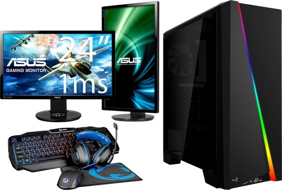 Evaluatie Regulatie sjaal AMD Ryzen 3 Game PC Gaming Setup | Complete Gaming Set | 24" Monitor | Vega  8 | Gaming... | bol.com