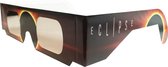 Eclipsbril 4 STUKS Eclips bril voor zonsverduistering Familieverpakking