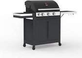 Barbecook Gasbarbecue Stella 3201 Zwart Met Kasten 174x59x119cm