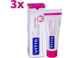 Vitis Gezond Tandvlees Tandpasta - 3 x 75 ml
