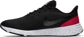 NIKE REVOLUTION 5 - BLACK/CHILI RED-LT SMOKE GREY 49.5