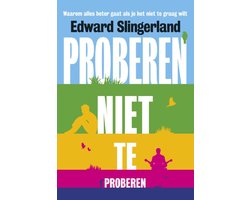 Omslag van Proberen niet te proberen