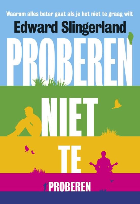 Proberen niet te proberen - cover