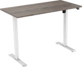 OrangeLabel Euroseats Z1 Desk wit frame / Blad Logan Eik maat 160x80cm. Elektrische zit/sta bureau