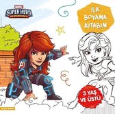 İlk Boyama Kitabım Black Widow   Marvel Super Hero Adventures