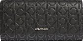 Calvin Klein - RFID - Mono mix trifold large - dames portemonnee - black mono