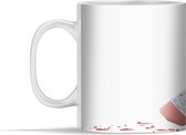 Mok - een gum op een potlood - 350 ml - Beker