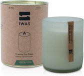 IWAS Organische Geurkaars 'Oriental Tea Fields' - Upcycled