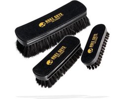 Nuke Guys, 3 delige Borstel set voor Leer, Alcantara en Textiel. Top kwaliteit uit Duitsland!