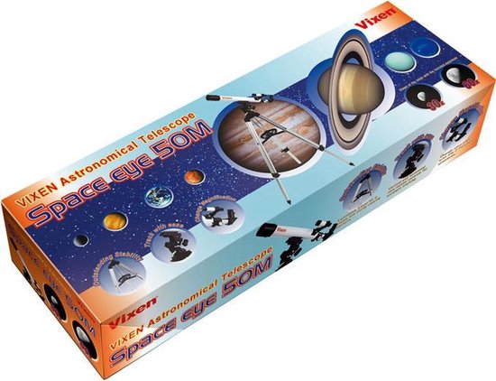 Vixen Telescoop - Space Eye 50/600M - Manen&Planeten - Instapmodel - Vixen
