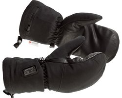Verwarmde Wanten - Dual Heating | Verwarmde Handschoenen | 3.000 mAh | L | Zwart | USB