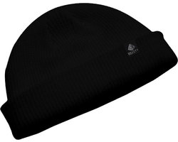 Boasty Muts - Zwart Fisherman - uniseks Vissers Beanie Retro Navy Style Beanie - pasen - kerstcadeau