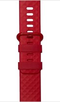Bracelet rouge diamant Fitbit Charge 3/4 Large
