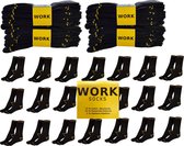 Work Werksokken - 20 paar - Zwart - Maat 47/50