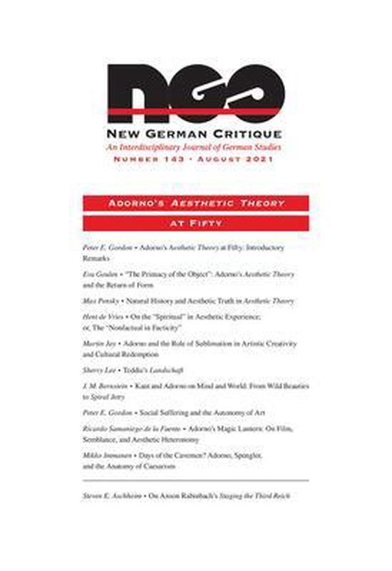 Adorno's Aesthetic Theory at Fifty 9781478017592 Boeken