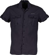 DEELUXE Shirt met korte mouwen en zakken BAGHEERA Charcoal