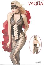 Catsuit - Kleur Zwart - Maat S-M L