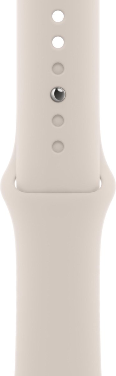 Apple Watch Sportbandje - 45mm - Starlight - Regular - voor Apple Watch SE/5/6/7