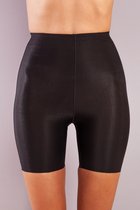 Girdle Coriggerende High Micro Hoge Taille Short Corset - Maat XXL - Zwart
