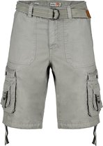 DEELUXE Katoenen cargoshort HEAVEN GREY PEARL