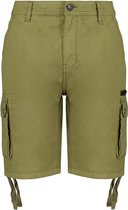 DEELUXE Relaxed Fit Cargo Bermuda Short FOSTER Olive