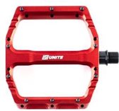 Unite Components Flat Pedal - ROOD | Flat instinct pedal | Flat pedalen | Mountainbike pedalen