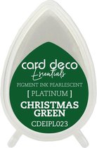 Card Deco Essentials Fast-Drying Pigment Ink Pearlescent Christmas Green