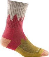 Darn Tough Treeline Micro Crew Midweight Hiking Sock Cranberry - Dames