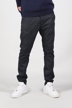 Gabbiano Broek Chino Joggerpant In Ruiten Structuur 821766 Navy Mannen Maat - W34