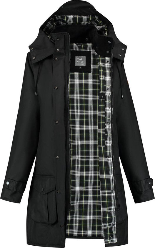 Portmann Ladies Belmont Wax Jacket, Brown