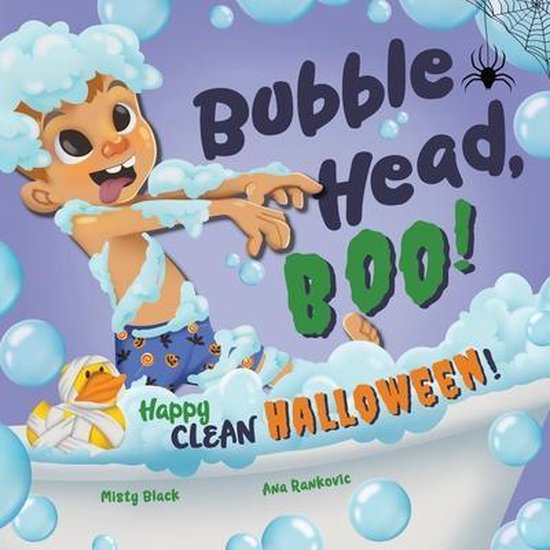 A Bubble Head Adventure Book- Bubble Head, Boo! - cover