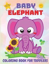 Baby Elephant Coloring Book for Kids