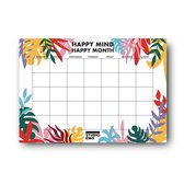 Tropical planner - Maandelijkse memo blokken - Takenlijstjes - Maandplanner A4 - Dagelijkse Taken - To Do Lists - Weekplanner multicolor