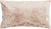 Hoyz | Garland Soft Roze Kussen | 30 X 50 | Sierkussen Voor Woonkamer Of Slaapkamer