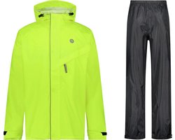 AGU Passat Regenpak Essential - Fluo Geel - XL - Dames & Heren - Waterdicht