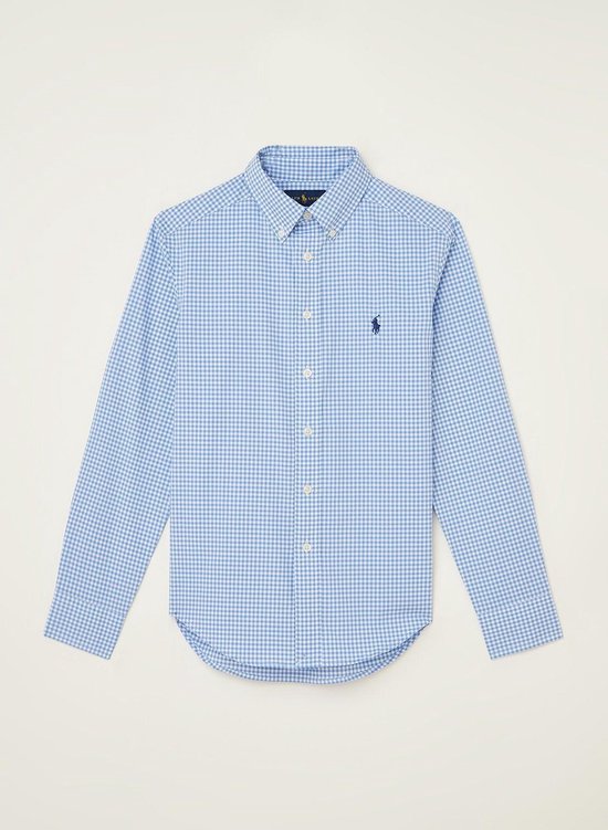 Chemise Polo Ralph Lauren avec logo brodé et motif à carreaux - Taille 164  | bol.com