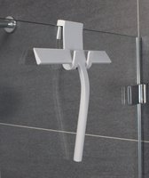 Grijze Douchewisser - Siliconen Raamwisser - Badkamer Accessoires - 23 cm x 21,5 cm