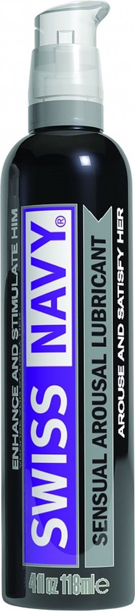 Swiss Navy - Sensual Arousal - Tintelend Glijmiddel op Waterbasis 118 ml