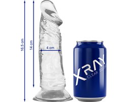 X RAY | Xray Clear Cock 16.5 Cm X 4 Cm