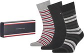 Tommy Hilfiger 3P GIFTBOX TOMMY Mannen Sokken - Black - Maat 43/46